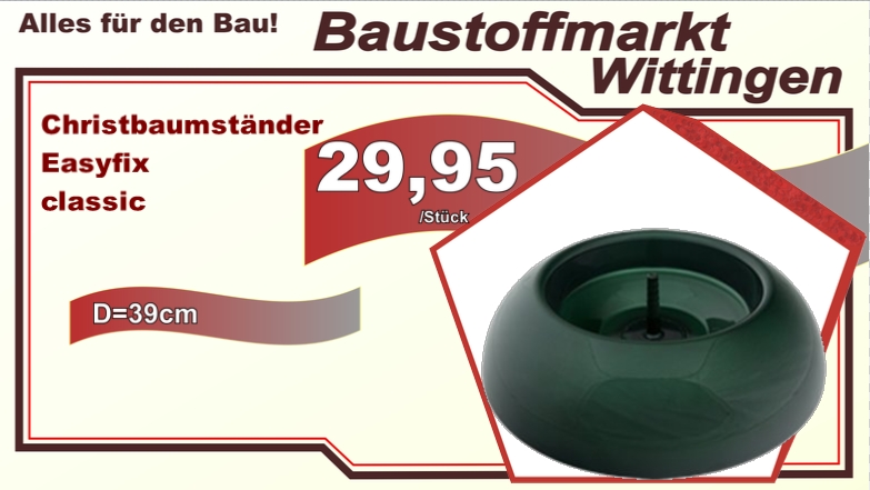 Weihnachtsbaumständer Easyfix classic