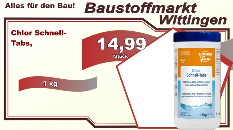 Clor Schnell Tabs 1kg